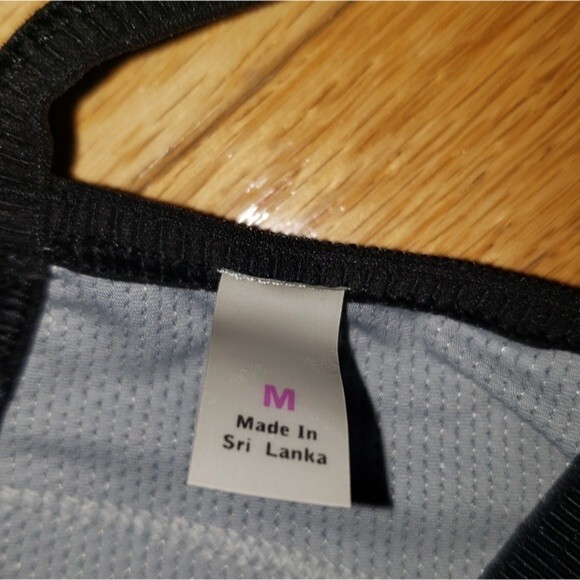 Athleta Gray/Black Flow Tank Yoga Wicking Breathable Odor Resistant Size M - Picture 4 of 5